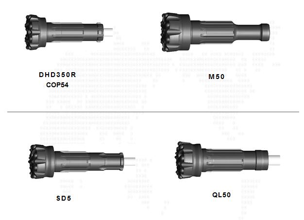 Биты DTH 5 дюймов