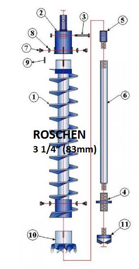 DK HD POLLOW STEM OUGER