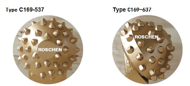 Роликовая коронка для фундамента C169