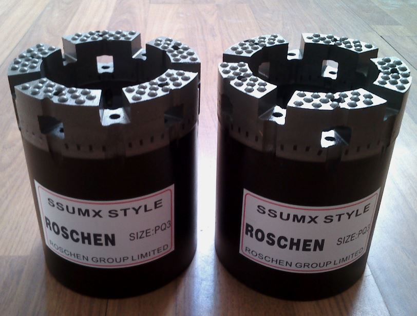 алмазная коронка PQ3