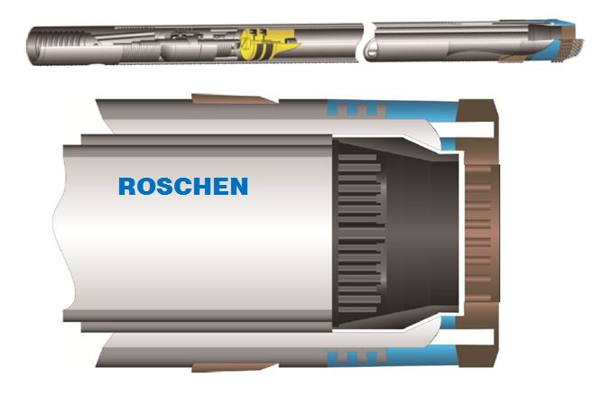 трехтрубный колонковый ствол
