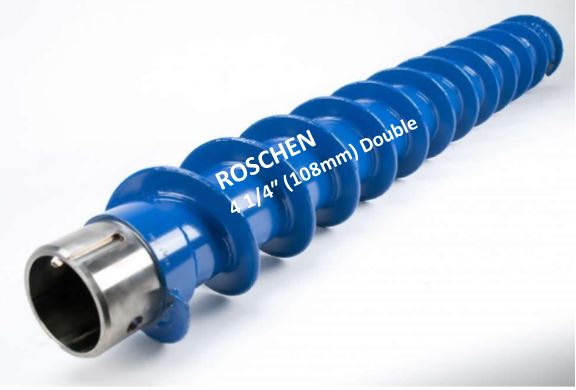 108 мм полые стеблевые шнеки