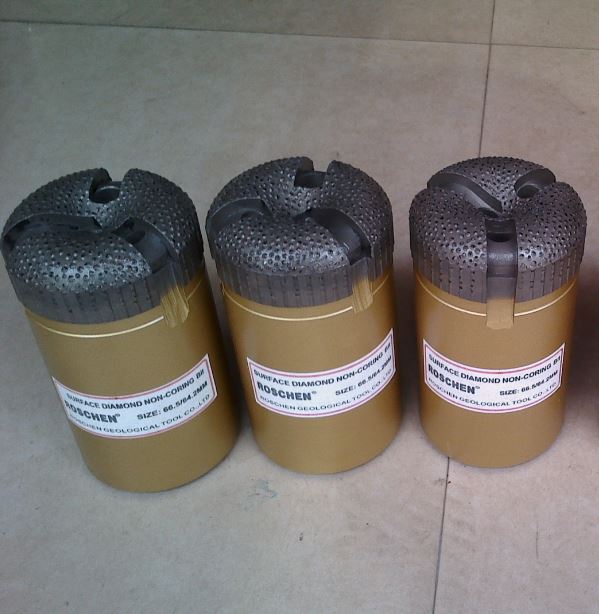 долото без керна с поверхности